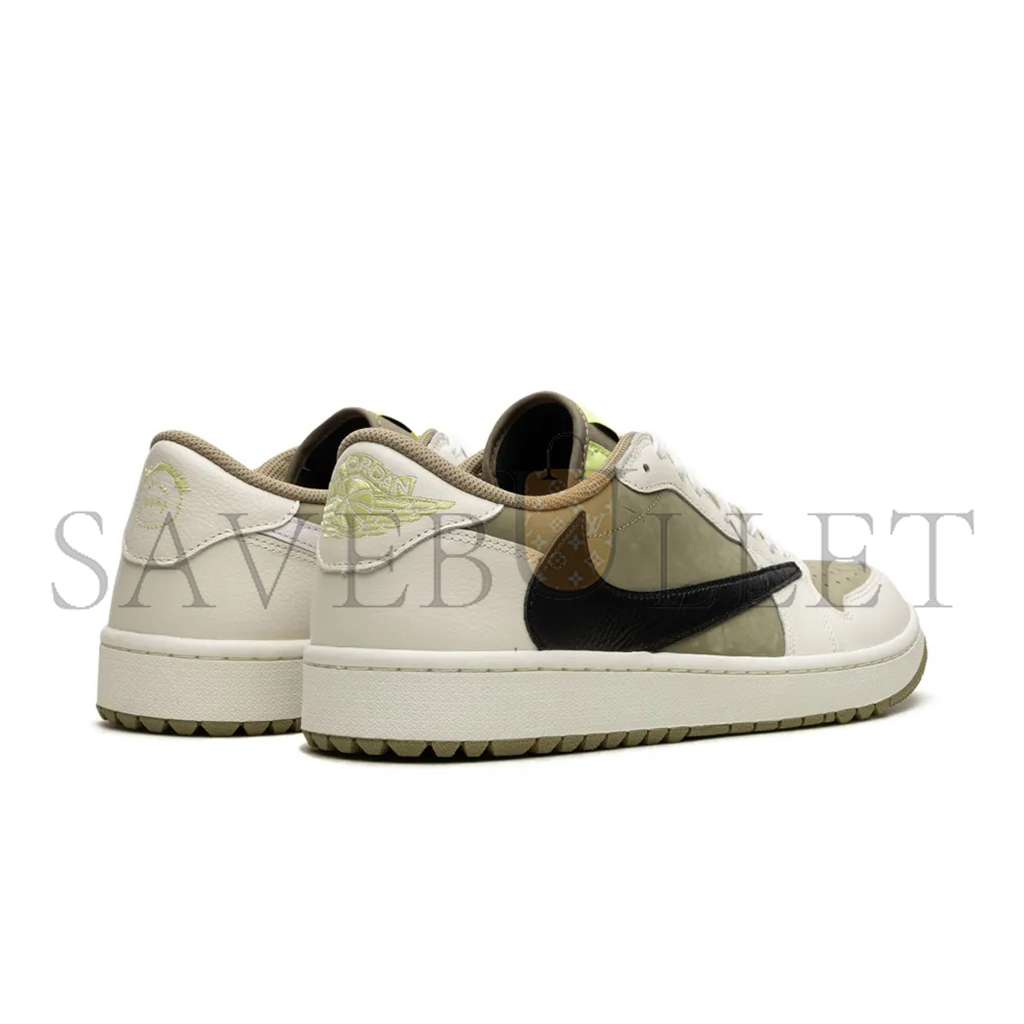 NIKE JORDAN 1 RETRO LOW GOLFTRAVIS SCOTT NEUTRAL OLIVE FZ3124-200